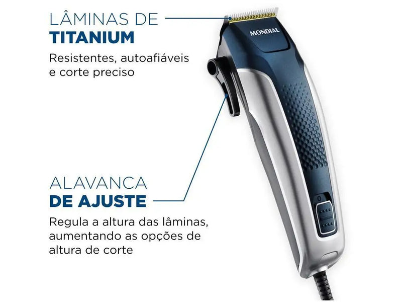 Mondial Titanium Power - 220V Hair Cutting Machine